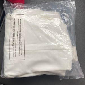 white gold button blazer Drees-Small